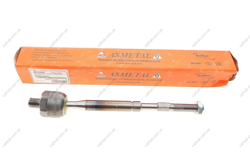 Тяга рульова Citroen C1/Peugeot 107/108/Toyota Aygo 05- (L=224.5mm) ASMETAL 20TY1620 (фото 1)