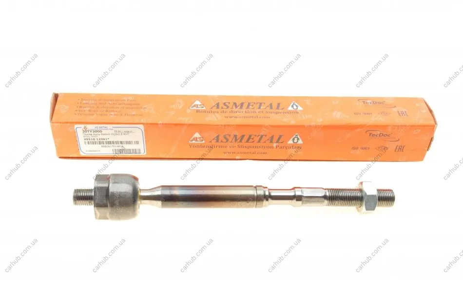 Тяга рульова Toyota Auris/Corolla 06-13 (L=233mm) ASMETAL 20TY2000 (фото 1)