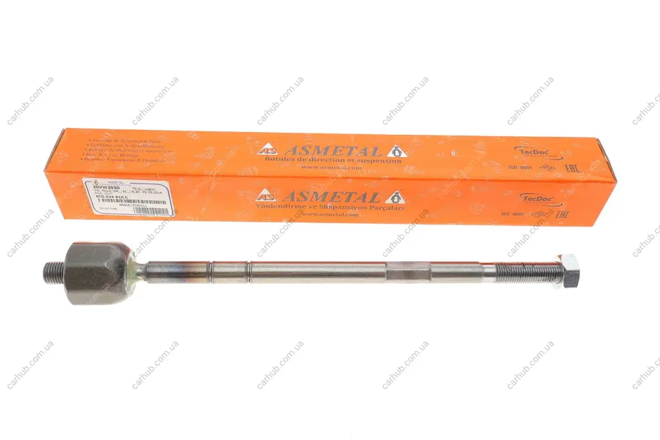 Тяга рульова Seat Toledo IV 12-19/Skoda Fabia III 14-/VW Polo 09- (L=312mm) ASMETAL 20VW2030 (фото 1)