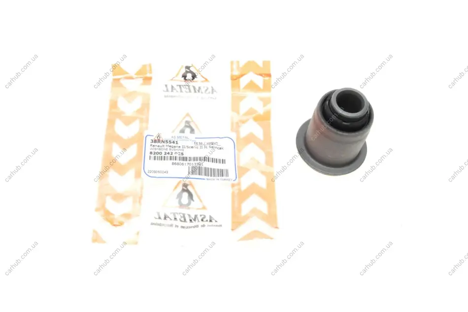 Сайлентблок важеля (переднього/знизу/спереду) Renault Kangoo 1.5dCi/1.6 08- ASMETAL 38RN5541 (фото 1)