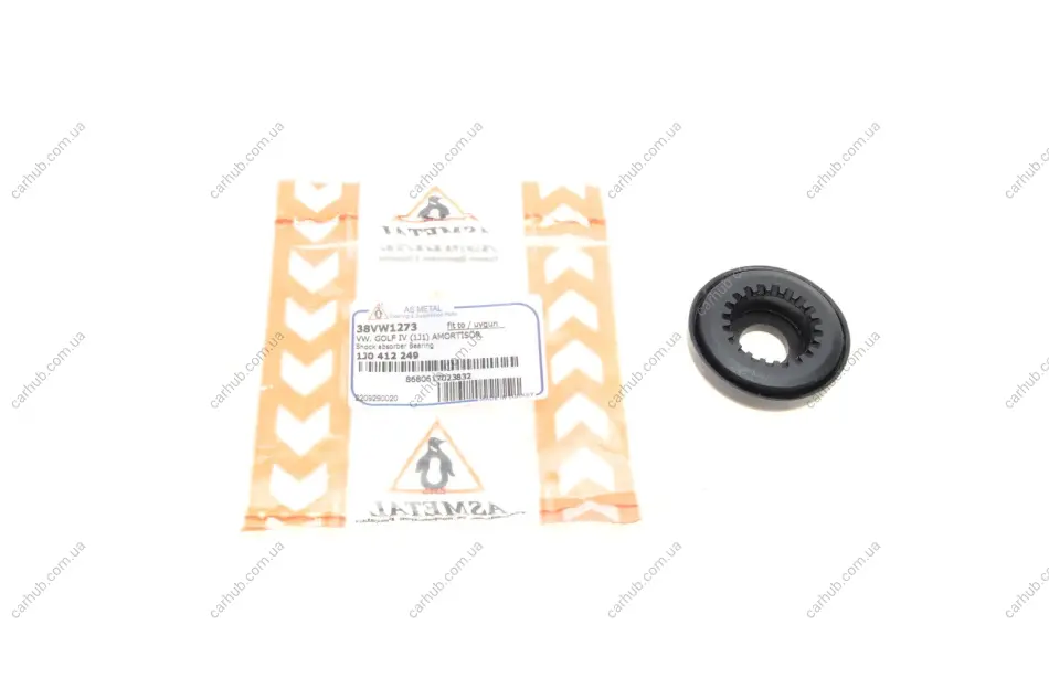 Подшипник амортизатора (переднього) опорний Smart/VW Caddy II ASMETAL 38VW1273 (фото 1)