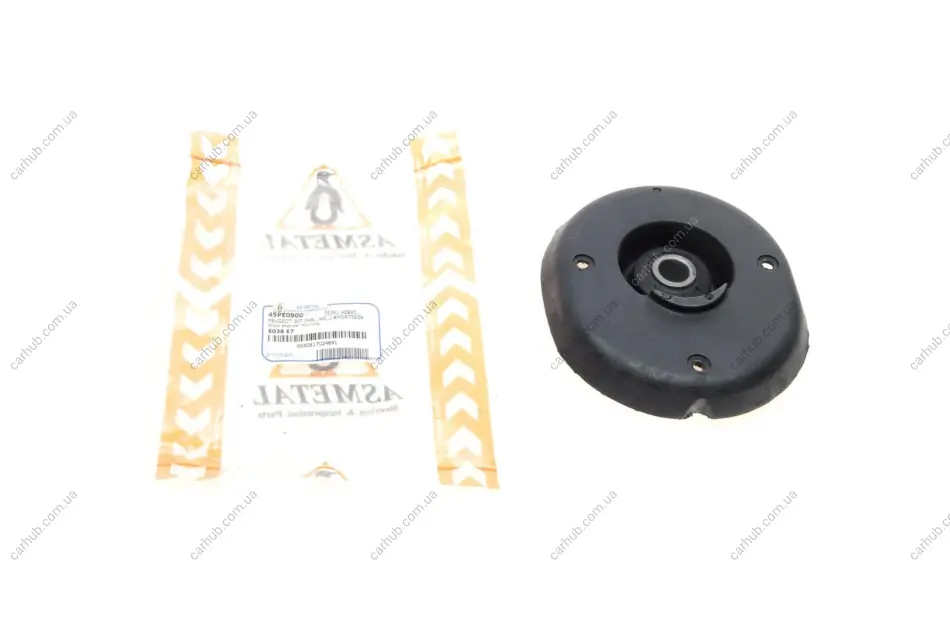 Подушка амортизатора (переднього) Peugeot 207 1.4-1.6HDi 06- ASMETAL 45PE0900 (фото 1)