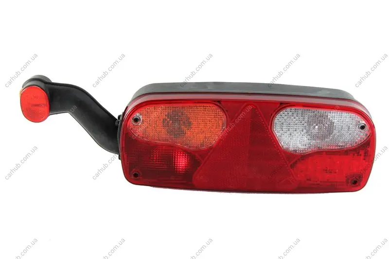 Ліхтар задній лів ECOPOINT I (LED, 24В, аварійний трикутник, із лампою із подовжувачем, габаритні вогні LED) ASPOCK A25-2210-707 (фото 1)