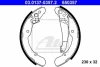 Гальмівна колодка SEAT INCA SKODA OCTAVIA I, ROOMSTER, ROOMSTER PRAKTIK VW CADDY II 1.2-1.9D 11.95-05.15 ATE 03.0137-0357.2 (фото 1)