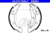 Гальмівна колодка DS DS 3 CITROEN C3 II, C3 III, C3 ORIGIN III, C4 CACTUS, C-ELYSEE, DS3 PEUGEOT 208, 208 I, 208 II, 301 1.0-1.6LPG 09.09- ATE 03.0137-0504.2 (фото 1)
