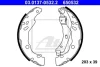 Гальмівна колодка DACIA LOGAN, LOGAN II, LOGAN MCV II, SANDERO, SANDERO II RENAULT CLIO II, CLIO IV, LOGAN I, LOGAN II, LOGAN/STEPWAY II, SANDERO/STEPWAY I, SANDERO/STEPWAY II 0.9-1.9D 02.98- ATE 03.0137-0532.2 (фото 1)
