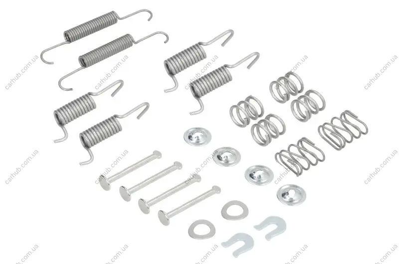Монтажний набір гальмівної колодки CITROEN C4 AIRCROSS, C-CROSSER, C-CROSSER ENTERPRISE JEEP COMPASS, PATRIOT LANCIA FLAVIA MITSUBISHI ASX, GALANT IX, GRANDIS, LANCER VII 1.3-3.6 06.00- ATE 03.0137-9307.2 (фото 1)