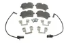Колодки гальмівні (задні) Audi A8 09-18 (TRW) (з датчиками) ATE 13.0460-2773.2 (фото 1)