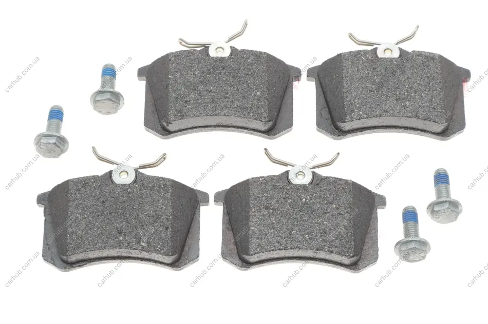 Колодки гальмівні (задні) Audi/Seat/Skoda Fabia/Octavia/VW Caddy/Passat 96-/Renault Megane 97-03 (Lucas/TRW) ATE 13.0460-2787.2 (фото 1)