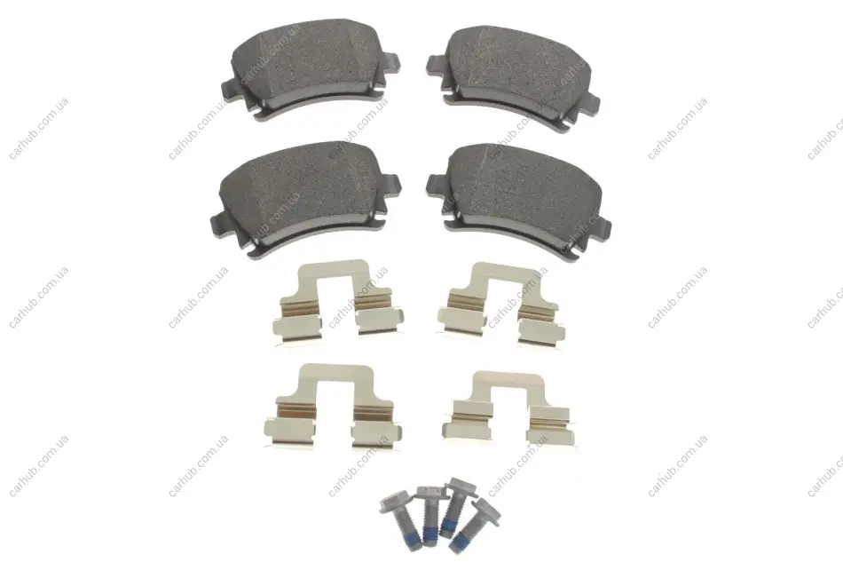Колодки гальмівні (задні) Audi A3/A4/A6/TT/Skoda Octavia/SuperB/VW Caddy/Golf/Passat B6/Touran 03- ATE 13.0460-2880.2 (фото 1)