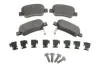 Комплект гальмівних колодок задн (з комплектуючими), TOYOTA AVENSIS 1.6-2.2D 11.08-10.18 ATE 13.0460-3853.2 (фото 1)