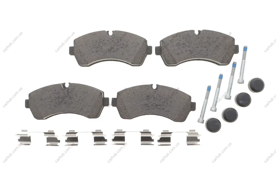 Колодки гальмівні (передні) MB Sprinter (W906/W907/W910) 210-519CDI/VW Crafter 30-35/30-50 06- (спарка) (BREMBO) ATE 13.0460-4725.2 (фото 1)
