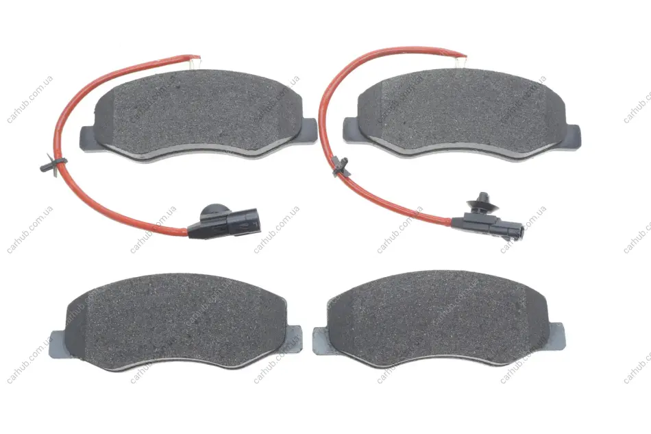Колодки гальмівні (задні) Renault Master III/Opel Movano B/Nissan NV400 10- (Brembo) (+датчик)(спарка) ATE 13.0460-4857.2 (фото 1)