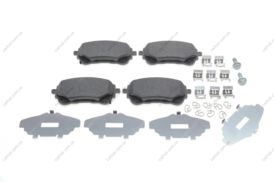 Колодки гальмівні (передні) Toyota Corolla 1.6VVTi/1.8VVTi Hybrid 19- (з аксесуарами) ATE 13.0460-5535.2 (фото 1)