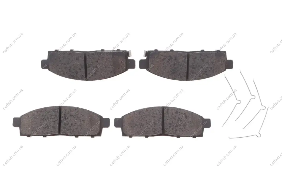 Колодки гальмівні (передні) Mitsubishi L200 05-/Pajero Sport II 08-/Fiat Fullback 16- (з аксесуарами) ATE 13.0460-5570.2 (фото 1)