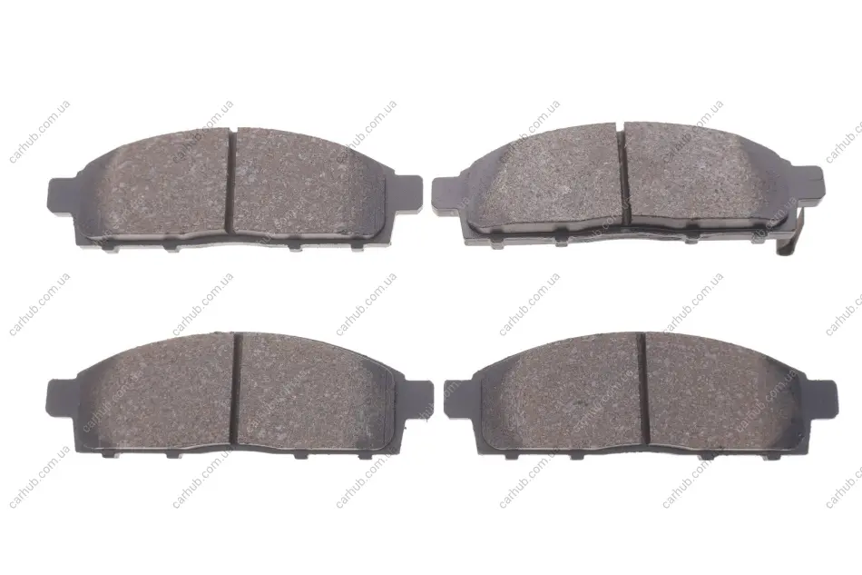 Комплект гальмівних колодок передн, FIAT FULLBACK MITSUBISHI L200, L200 / TRITON, PAJERO SPORT II 2.4D-3.5 11.05- ATE 13.0460-5631.2 (фото 1)