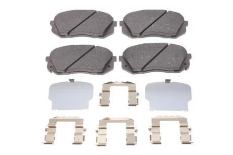 Комплект гальмівних колодок передн, HYUNDAI I40 I, I40 I CW, IX35, KONA, SONATA VII, TUCSON KIA CADENZA II, CEE\'D, CEED, OPTIMA, PRO CEE\'D, PROCEED, SOUL II, SPORTAGE III 1.0-Electric 08.09- ATE 13.0460-5647.2