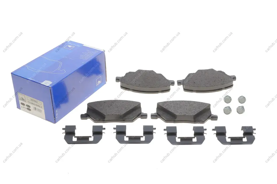Колодки гальмівні (передні) Fiat 500X 1.4-1.6/1.6-2.0D 14-/ Jeep Renegade1.4-1.6/2.0CRD 14- ATE 13.0460-5662.2 (фото 1)