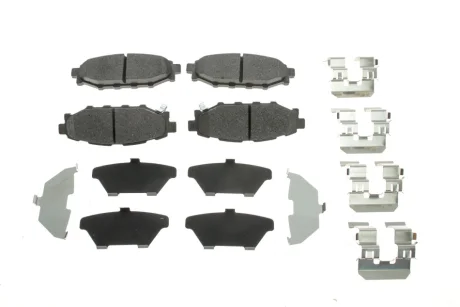 Комплект гальмівних колодок задн, SUBARU BRZ, FORESTER, IMPREZA, LEGACY IV, LEGACY V, OUTBACK, WRX, XV TOYOTA GT 86 1.5-3.6 09.03- ATE 13.0460-5669.2