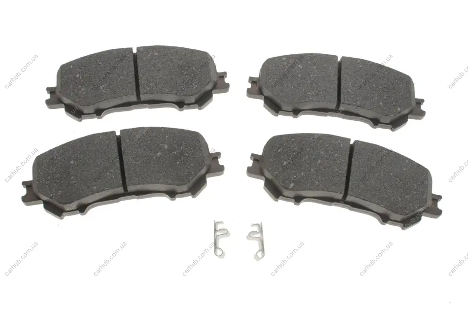 Комплект гальмівних колодок передн, NISSAN QASHQAI II, X-TRAIL, X-TRAIL III RENAULT KADJAR, KOLEOS II 1.2-2.5 11.13- ATE 13.0460-5691.2 (фото 1)