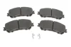Комплект гальмівних колодок передн, NISSAN QASHQAI II, X-TRAIL, X-TRAIL III RENAULT KADJAR, KOLEOS II 1.2-2.5 11.13- ATE 13.0460-5691.2 (фото 1)