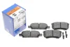 Комплект гальмівних колодок задн, CHRYSLER 200, SEBRING JEEP COMPASS, PATRIOT MITSUBISHI LANCER CARGO, LANCER VII, LANCER VIII, OUTLANDER I, OUTLANDER II, OUTLANDER III 1.3-3.6ALK 06.00- ATE 13.0460-5735.2 (фото 2)