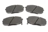 Комплект гальмівних колодок передн, HYUNDAI I30 KIA CARENS I, CEE\'D, CERATO II, CERATO III, CERATO KOUP II, CERATO KOUP III, PRO CEE\'D 1.4-2.0LPG 07.02- ATE 13.0460-5742.2 (фото 1)