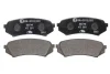 Комплект гальмівних колодок задн, LEXUS LX TOYOTA LAND CRUISER, LAND CRUISER 100 4.2D/4.7 01.98-03.08 ATE 13.0460-5749.2 (фото 1)