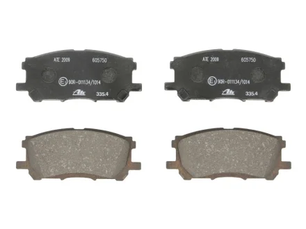 Комплект гальмівних колодок передн, LEXUS GS, RC, RX TOYOTA HARRIER 2.4-5.0 02.03- ATE 13.0460-5750.2