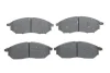 Комплект гальмівних колодок передн, INFINITI EX, FX, G, M, M37, M45, Q45 III, Q60, Q70, QX50 I, QX70 NISSAN MAXIMA VI, MURANO I, MURANO II, NAVARA, NAVARA NP300, PATHFINDER III 1.6-5.6 05.98- ATE 13.0460-5778.2 (фото 1)