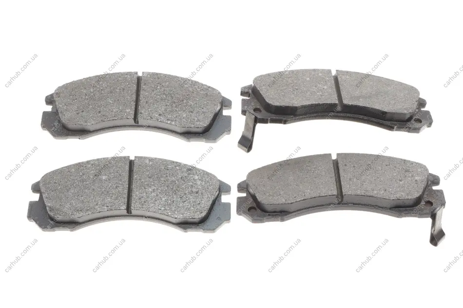 Колодки гальмівні (передні) Mitsubishi Outlander 03-/Lancer 94-/Galant/Pajero 88-03/Peugeot 4007 07- (Akebono) ATE 13.0460-5958.2 (фото 1)