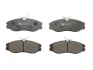 Комплект гальмівних колодок передн, FORD MAVERICK NISSAN SERENA, TERRANO II, VANETTE CARGO 1.6-3.3 06.91-09.07 ATE 13.0460-5959.2 (фото 1)