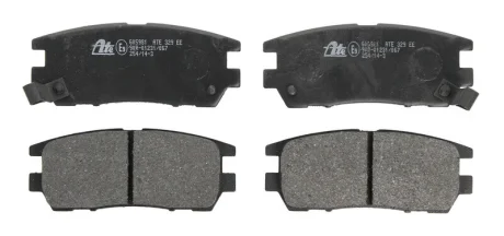 Комплект гальмівних колодок задн, MITSUBISHI ECLIPSE III, L400, PAJERO I, PAJERO II 2.0-3.5 11.89-03.05 ATE 13.0460-5981.2