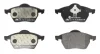 Комплект гальмівних колодок передн, AUDI A3, A4 B5, A6 C4, TT SEAT IBIZA III, LEON, TOLEDO II SKODA OCTAVIA I VW GOLF III, GOLF IV, NEW BEETLE, PASSAT B3/B4, VENTO 1.4-2.9 06.91-12.10 ATE 13.0460-7081.2 (фото 1)