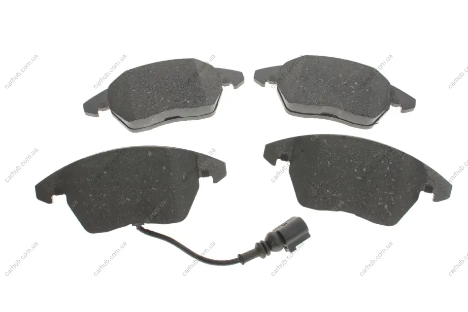 Колодки гальмівні (передні) VW Caddy/Golf/Jetta/Passat/Touran/Skoda Fabia/Octavia 03- (ушки вниз) (Ate) ATE 13.0460-7184.2 (фото 1)