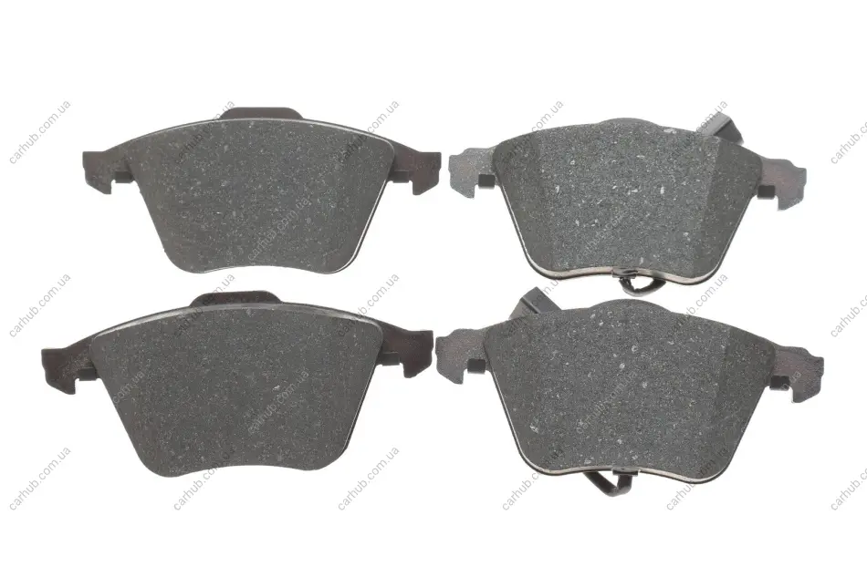 Комплект гальмівних колодок передн, AUDI A4 B6, A4 B7, A6 ALLROAD C6, A6 C6, A8 D3 SEAT EXEO, EXEO ST 1.6-6.0 11.00-05.13 ATE 13.0460-7201.2 (фото 1)