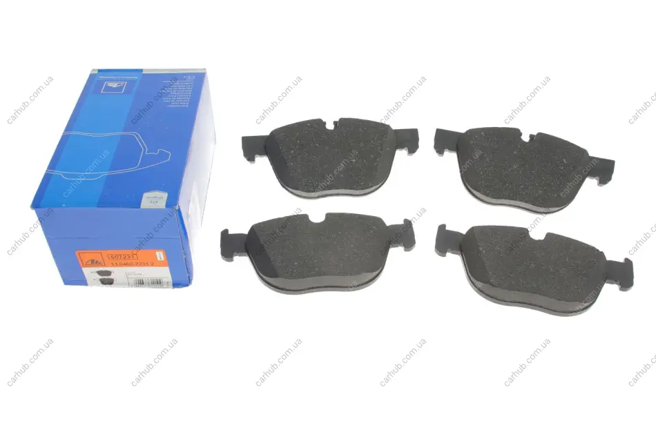 Колодки гальмівні (передні) BMW X5 (E70/F15/F85) 06-18/X6 (E71/E72/F16/F86) 08-19 (Ate) ATE 13.0460-7231.2 (фото 1)