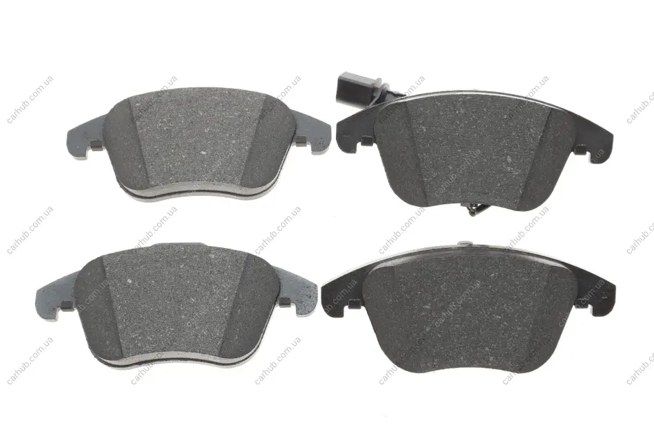 Комплект гальмівних колодок передн, AUDI A4 ALLROAD B8, A4 B8, A5 1.8-3.2 06.07-01.17 ATE 13.0460-7256.2 (фото 1)