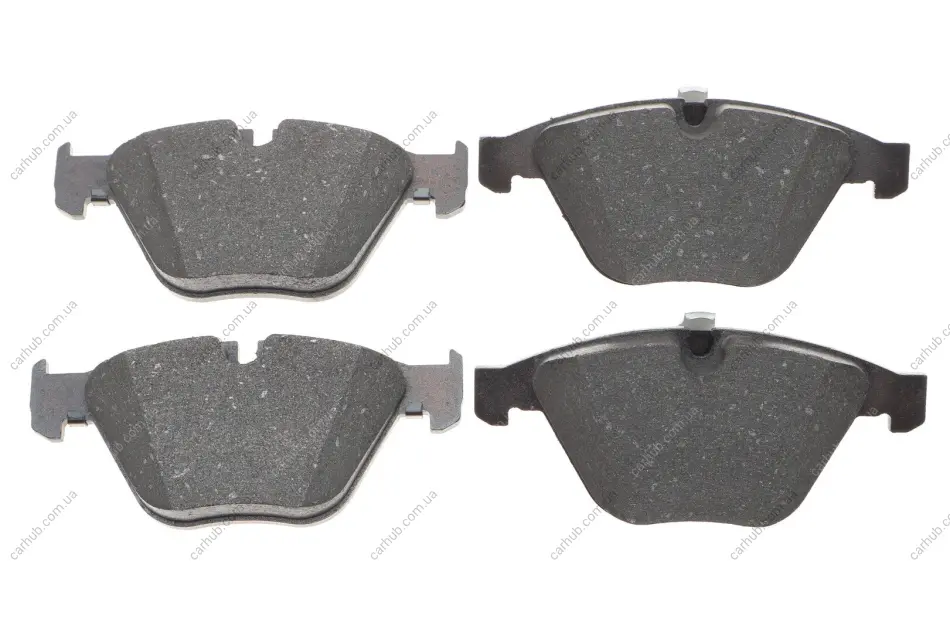 Комплект гальмівних колодок передн, BMW 5 (E60), 5 (E61), 6 (E63), 6 (E64), 7 (E65, E66, E67) 2.0-6.0 07.01-12.10 ATE 13.0460-7296.2 (фото 1)