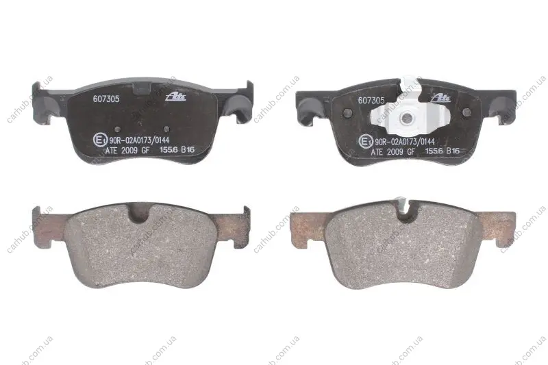 Комплект гальмівних колодок передн, CITROEN BERLINGO, C4 GRAND PICASSO II, C4 PICASSO II, C4 SPACETOURER, GRAND C4 SPACETOURER 1.2-2.0D 02.13- ATE 13.0460-7305.2 (фото 1)