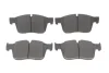 Комплект гальмівних колодок передн, JAGUAR F-PACE, I-PACE, XE, XF II, XF SPORTBRAKE LAND ROVER RANGE ROVER VELAR 2.0-Electric 03.15- ATE 13.0460-7340.2 (фото 1)