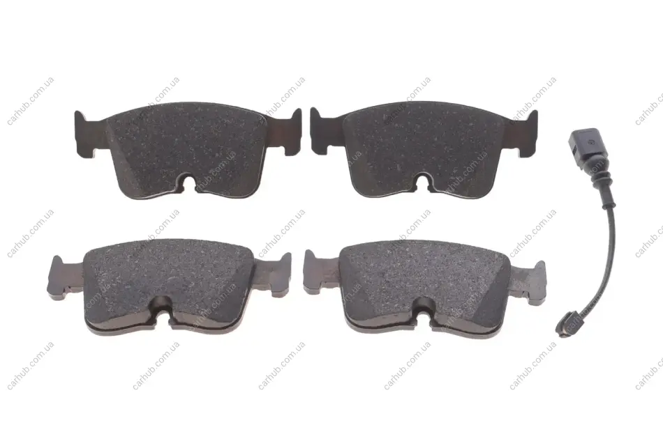 Комплект гальмівних колодок передн, AUDI A3, A3 ALLSTREET CUPRA FORMENTOR, LEON, LEON SPORTSTOURER, TERRAMAR SEAT LEON, LEON SPORTSTOURER SKODA OCTAVIA IV, SUPERB IV 1.0-2.5 07.19- ATE 13.0460-7371.2 (фото 1)