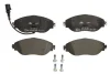 Колодки гальмівні (передні) VW Passat/Golf 13- (TRW) (з датчиком) ceramic ATE 13-0470-2617-2 (фото 1)