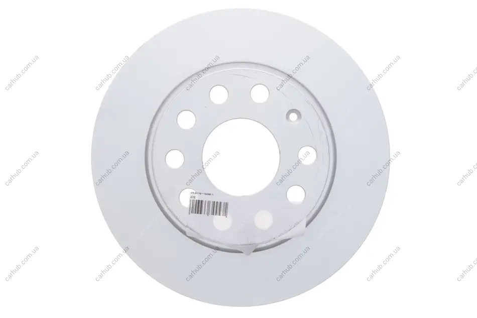 Диск гальмівний (задній) Audi A3/Skoda Octavia/VW Caddy 03-/Golf 08- (272x9.7)(з покр.)(повний) ATE 24.0110-0356.1 (фото 1)