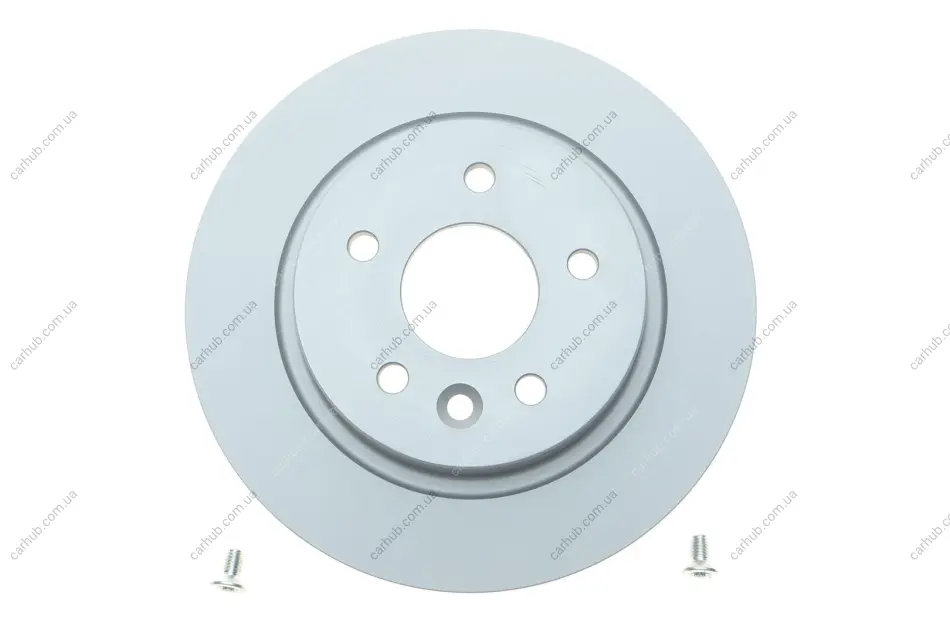 Диск гальмівний (задній) Ford C-Max 07-10/Focus 04-/Volvo C30/S40/V50 04-12 (280x11) (з покр)(повний) ATE 24.0111-0158.1 (фото 1)