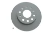Диск гальмівний (задній) Audi A3/Skoda Octavia/VW Caddy/Golf/Touran 03-15 (256х12) (з покр) (повний) ATE 24.0112-0158.1 (фото 1)