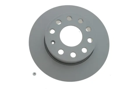 Диск гальмівний (задній) Audi A3/Skoda Octavia/VW Caddy/Golf/Touran 03-15 (256х12) (з покр) (повний) ATE 24.0112-0158.1