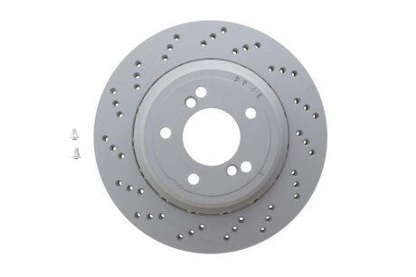 Диск гальмівний (задній) (L) BMW 3 (E46) M3 00-/Z4 (E85/E86) M 06- (328x20) (з покриттям) (вентильований) ATE 24.0120-0221.2