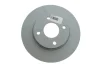 Диск гальмівний (передній) Ford Fiesta 00-08/Focus 98-04/Fusion 02-12 (258x22) (з покр.) (вент.) ATE 24.0122-0172.1 (фото 1)