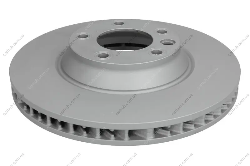 Диск гальмівний (передній) Audi Q7 06-15/Porsche Cayenne/VW Touareg 02-10 (350x34) (R) (з покр)(вент) ATE 24.0134-0124.1 (фото 1)